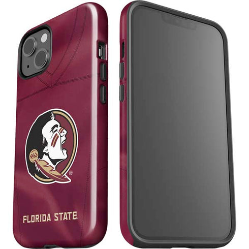 Florida State University Red Jersey iPhone 15 Plus Impact Case
