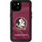 Florida State University Red Jersey iPhone 15 Plus Waterproof Case