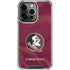 Florida State University Red Jersey iPhone 15 Pro Clear Case