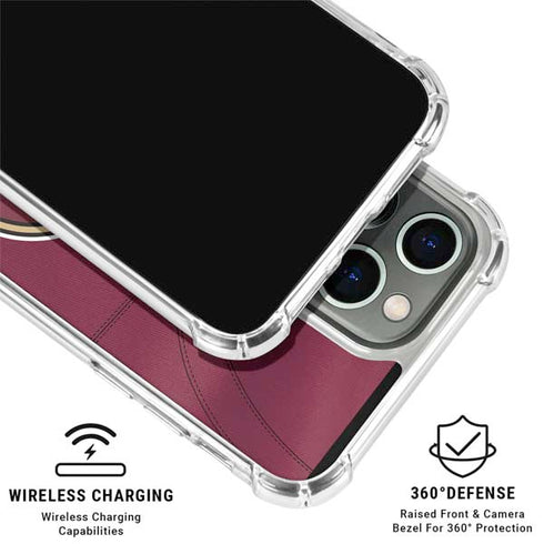 Florida State University Red Jersey iPhone 15 Pro Clear Case