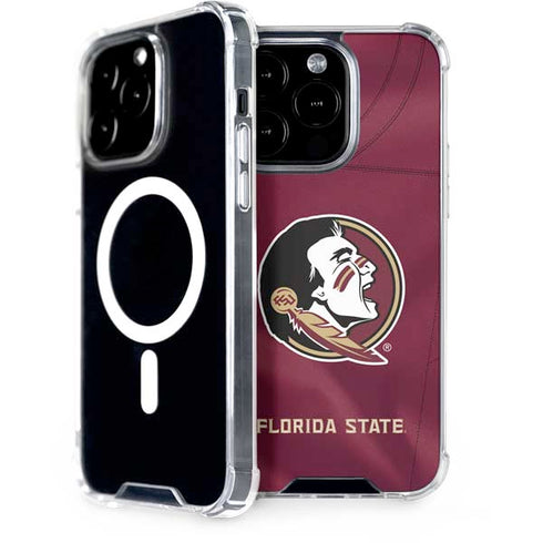 Florida State University Red Jersey iPhone 15 Pro MagSafe Case