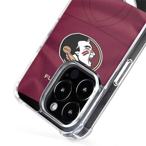 Florida State University Red Jersey iPhone 15 Pro MagSafe Case