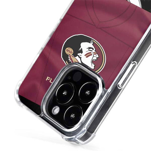 Florida State University Red Jersey iPhone 15 Pro Max MagSafe Case