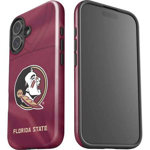 Florida State University Red Jersey iPhone 16 Impact Case