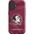 Florida State University Red Jersey iPhone 16 Plus Impact Case
