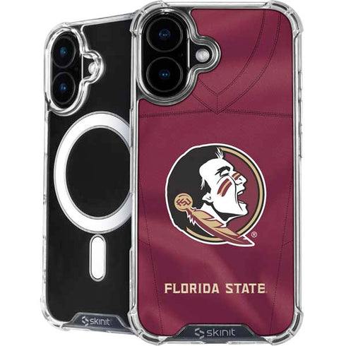 Florida State University Red Jersey iPhone 16 Plus MagSafe Case