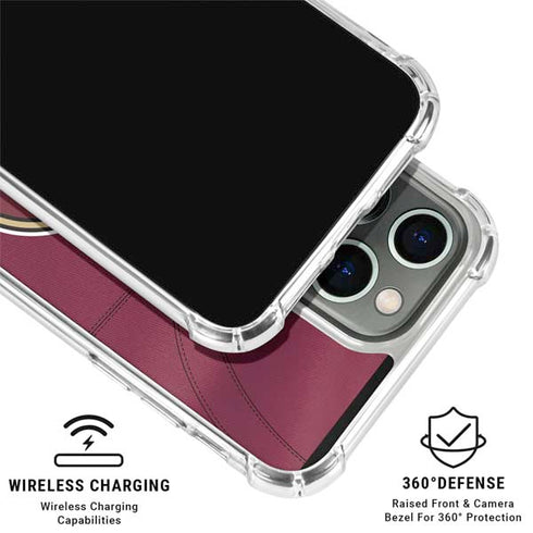 Florida State University Red Jersey iPhone 16 Pro Clear Case