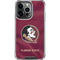 Florida State University Red Jersey iPhone 16 Pro Max Clear Case