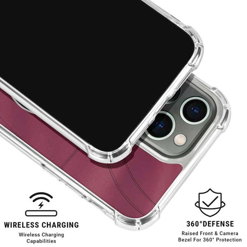 Florida State University Red Jersey iPhone 16 Pro Max Clear Case