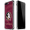 Florida State University Red Jersey iPhone 7/8 Plus Clear Case