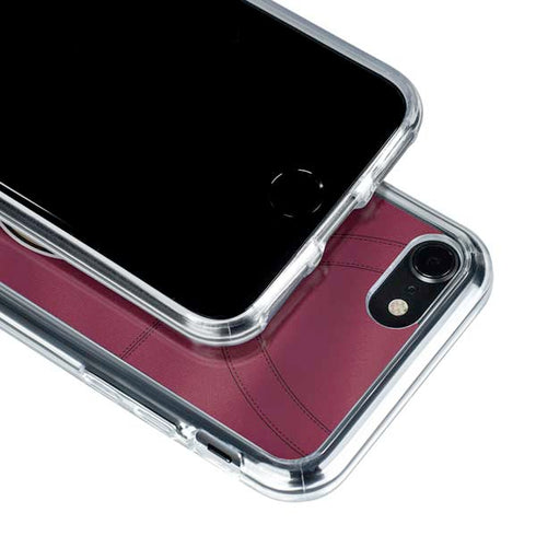 Florida State University Red Jersey iPhone SE (2nd & 3rd Gen) Clear Case