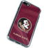 Florida State University Red Jersey iPhone SE (2nd & 3rd Gen) Clear Case