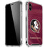 Florida State University Red Jersey iPhone X/XS Clear Case