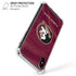 Florida State University Red Jersey iPhone X/XS Clear Case