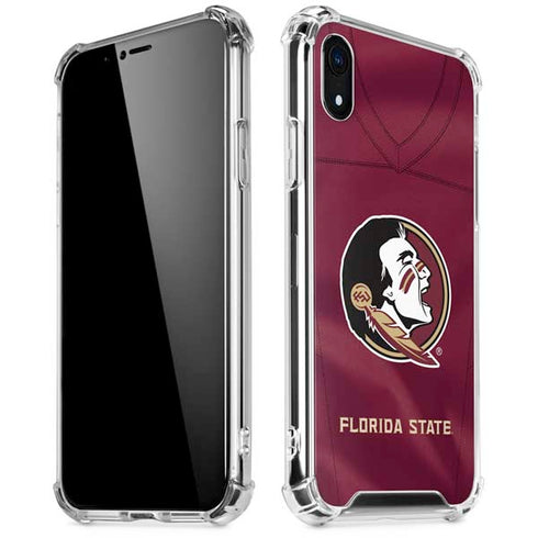 Florida State University Red Jersey iPhone XR Clear Case