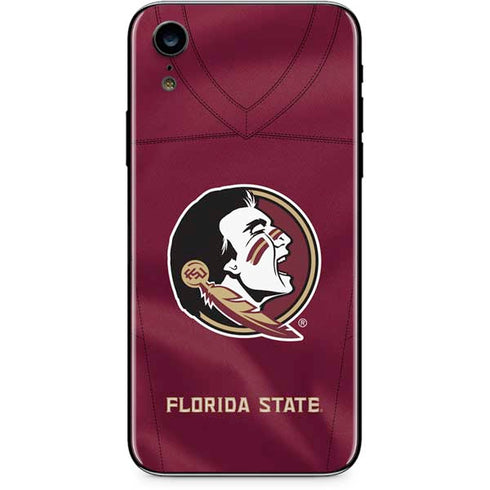 Florida State University Red Jersey iPhone XR Skin