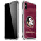 Florida State University Red Jersey iPhone XS Max Clear Case