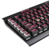 Florida State University Red Jersey K95 RGB PLATINUM Mechanical Gaming Keyboard Skin