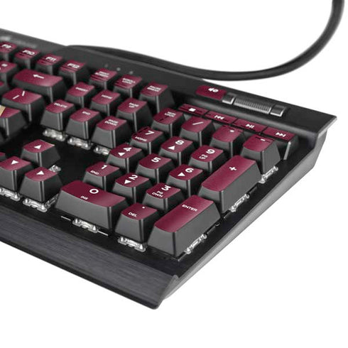 Florida State University Red Jersey K95 RGB PLATINUM Mechanical Gaming Keyboard Skin