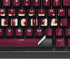Florida State University Red Jersey K95 RGB PLATINUM Mechanical Gaming Keyboard Skin