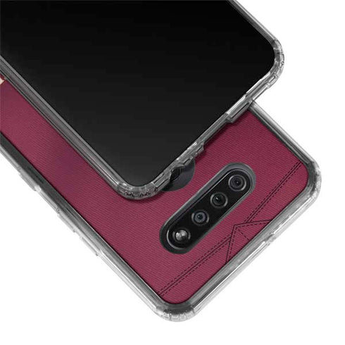 Florida State University Red Jersey LG K51/Q51 Clear Case