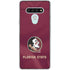 Florida State University Red Jersey LG Stylo 6 Clear Case