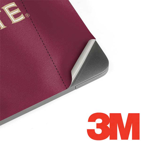 Florida State University Red Jersey Apple MacBook Pro 15-inch Skin