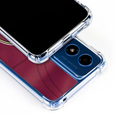 Florida State University Red Jersey Moto G 5G (2024) Clear Case