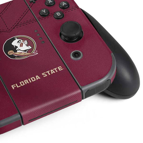 Florida State University Red Jersey Nintendo Switch Bundle Skin