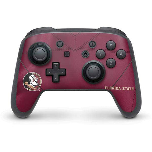 Florida State University Red Jersey Nintendo Switch Pro Controller Skin