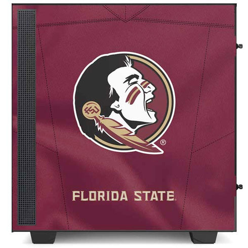Florida State University Red Jersey NZXT H510 Compact ATX Mid-Tower Case Skin