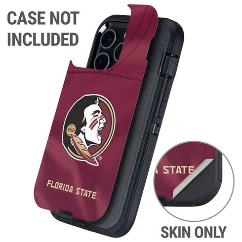 Florida State University Red Jersey Otterbox Defender iPhone Skin