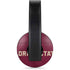 Florida State University Red Jersey PlayStation 4 Gold Wireless Headset Skin