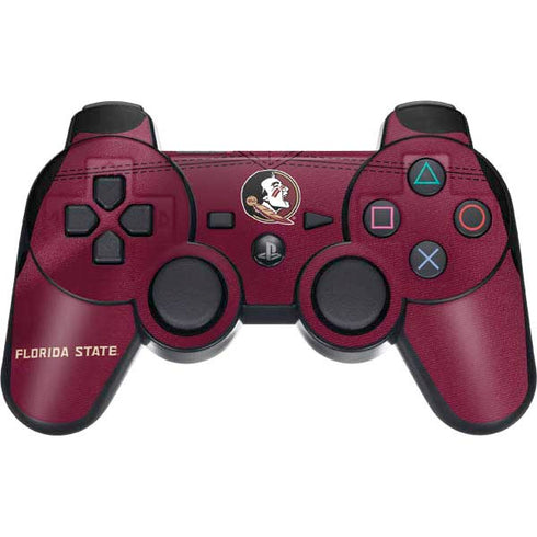 Florida State University Red Jersey PS3 Dual Shock wireless controller Skin