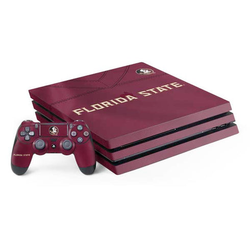 Florida State University Red Jersey PS4 Pro Bundle Skin