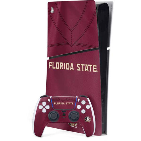 Florida State University Red Jersey PlayStation PS5 Skins