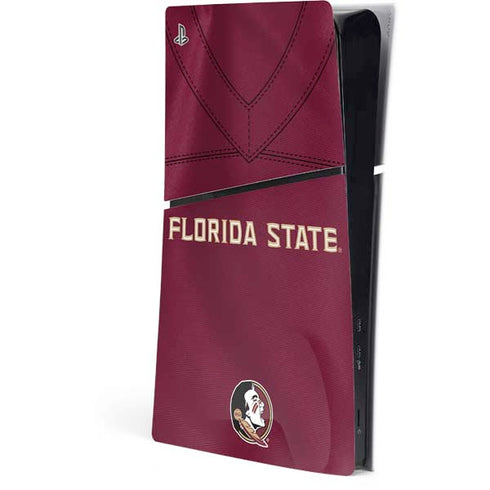 Florida State University Red Jersey PS5 Slim Digital Edition Console Skin