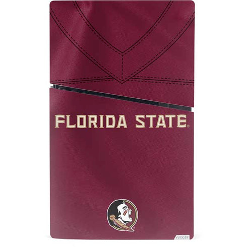 Florida State University Red Jersey PS5 Slim Digital Edition Console Skin