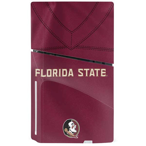 Florida State University Red Jersey PS5 Slim Disk Bundle Skin