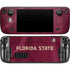 Florida State University Red Jersey Steam Deck Handheld Gaming Computer OLED Skin