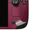 Florida State University Red Jersey Steam Deck Handheld Gaming Computer OLED Skin