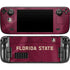 Florida State University Red Jersey Steam Deck Handheld Gaming Computer Skin