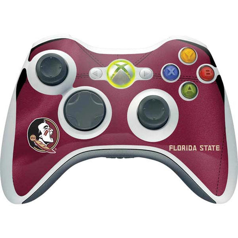 Florida State University Red Jersey Xbox 360 Wireless Controller Skin