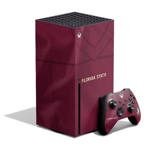 Florida State University Red Jersey Xbox Series X Skins