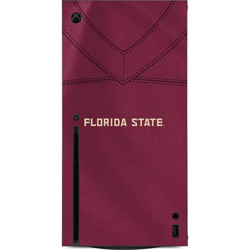 Florida State University Red Jersey Xbox Series X Console Skin