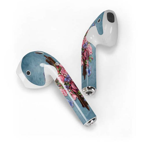 Flower Cross by Brigid Ashwood Apple AirPods Skin