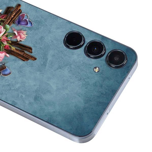 Flower Cross by Brigid Ashwood Galaxy A36 5G Skin