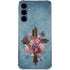 Flower Cross by Brigid Ashwood Galaxy A55 5G Clear Case