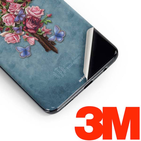 Flower Cross by Brigid Ashwood Galaxy S10 Skin