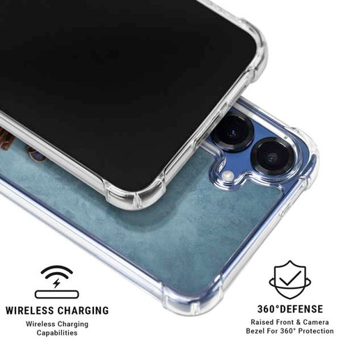 Flower Cross by Brigid Ashwood Galaxy S25 Plus Clear Case